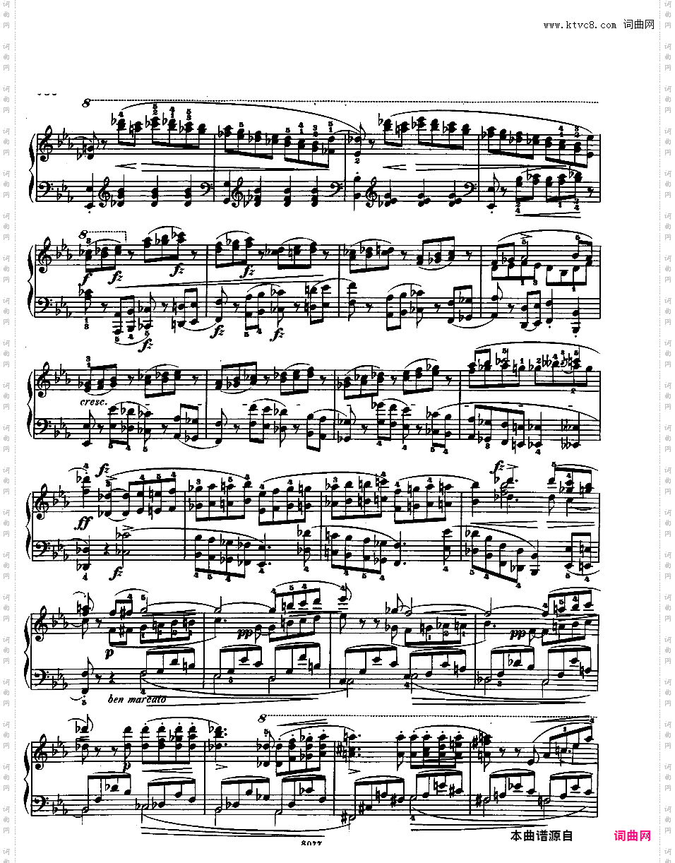 c小调第一钢琴奏鸣曲 Op·4Chopin op04 Sonata in c 版本一