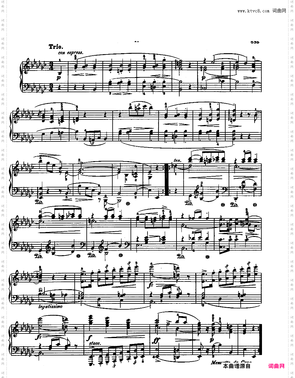 c小调第一钢琴奏鸣曲 Op·4Chopin op04 Sonata in c 版本一