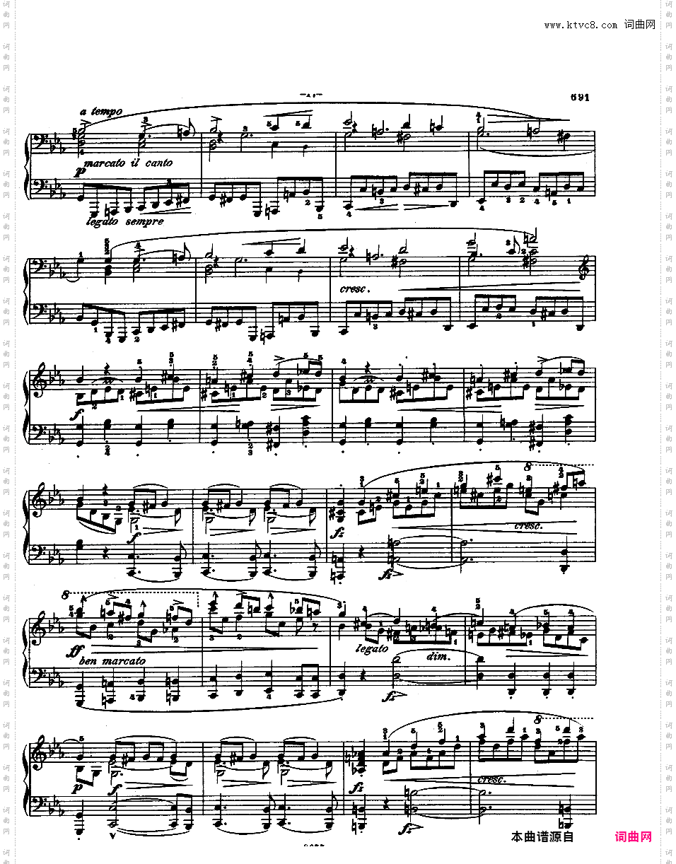 c小调第一钢琴奏鸣曲 Op·4Chopin op04 Sonata in c 版本一