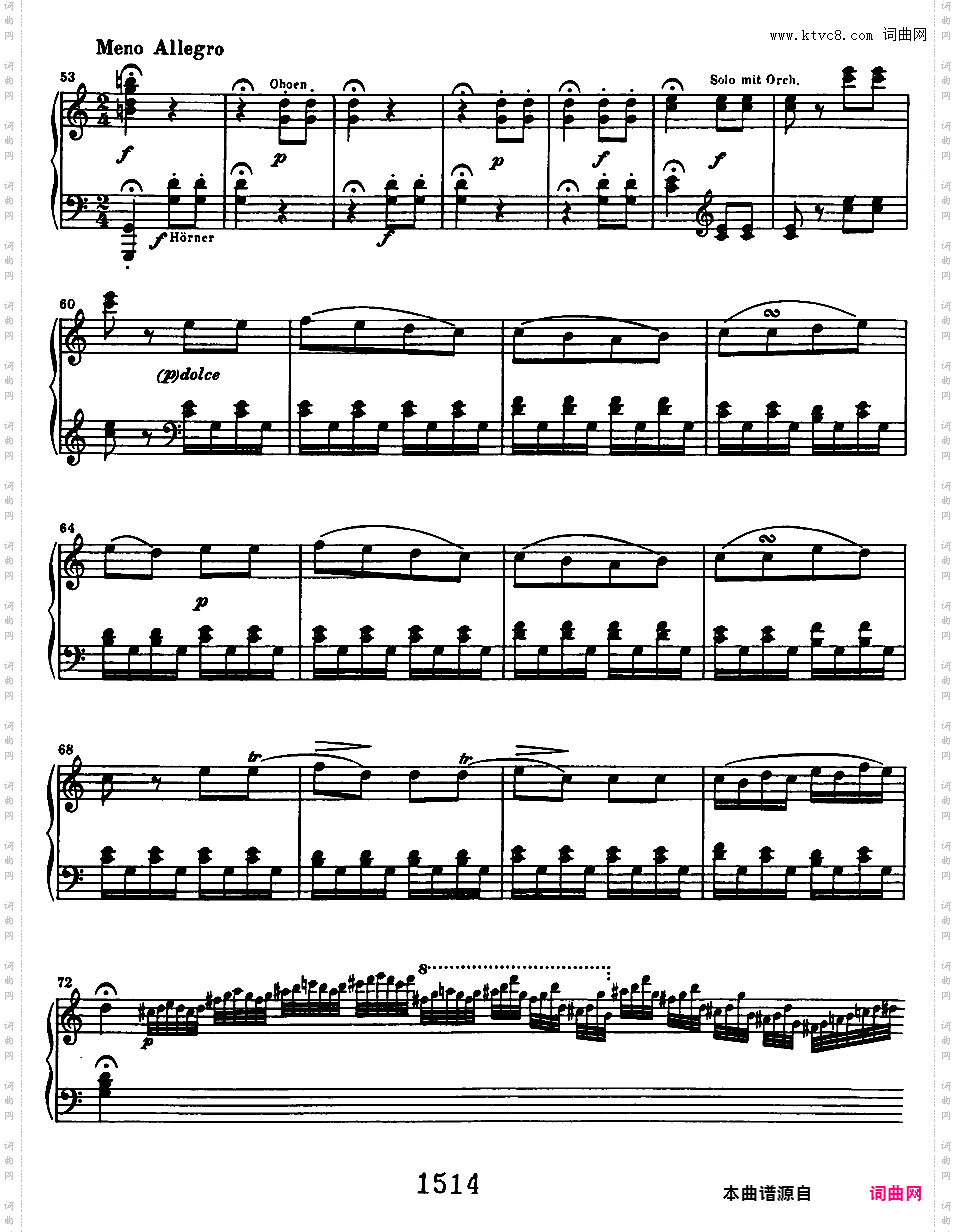 c小调合唱幻想曲 Choral Fantasia in c Minor Op·80