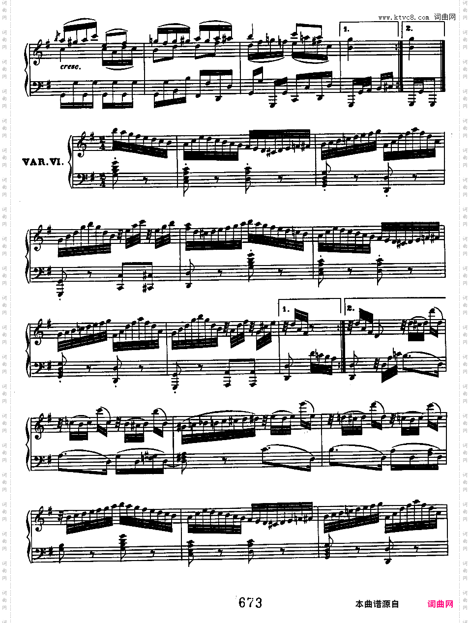 G大调主题变奏曲 WoO 77