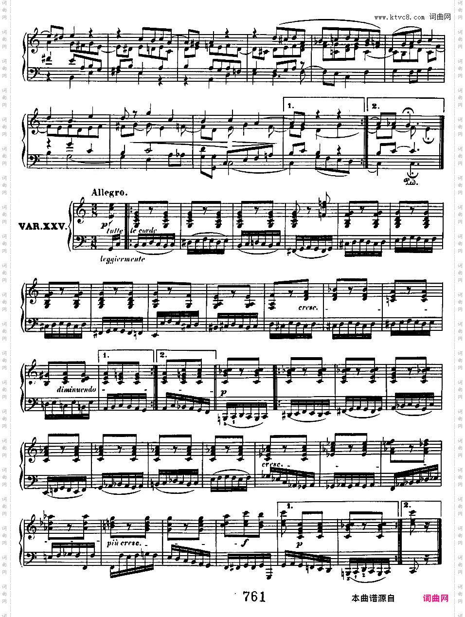 C大调狄亚贝利主题变奏曲 Diabelli Variations Op·120
