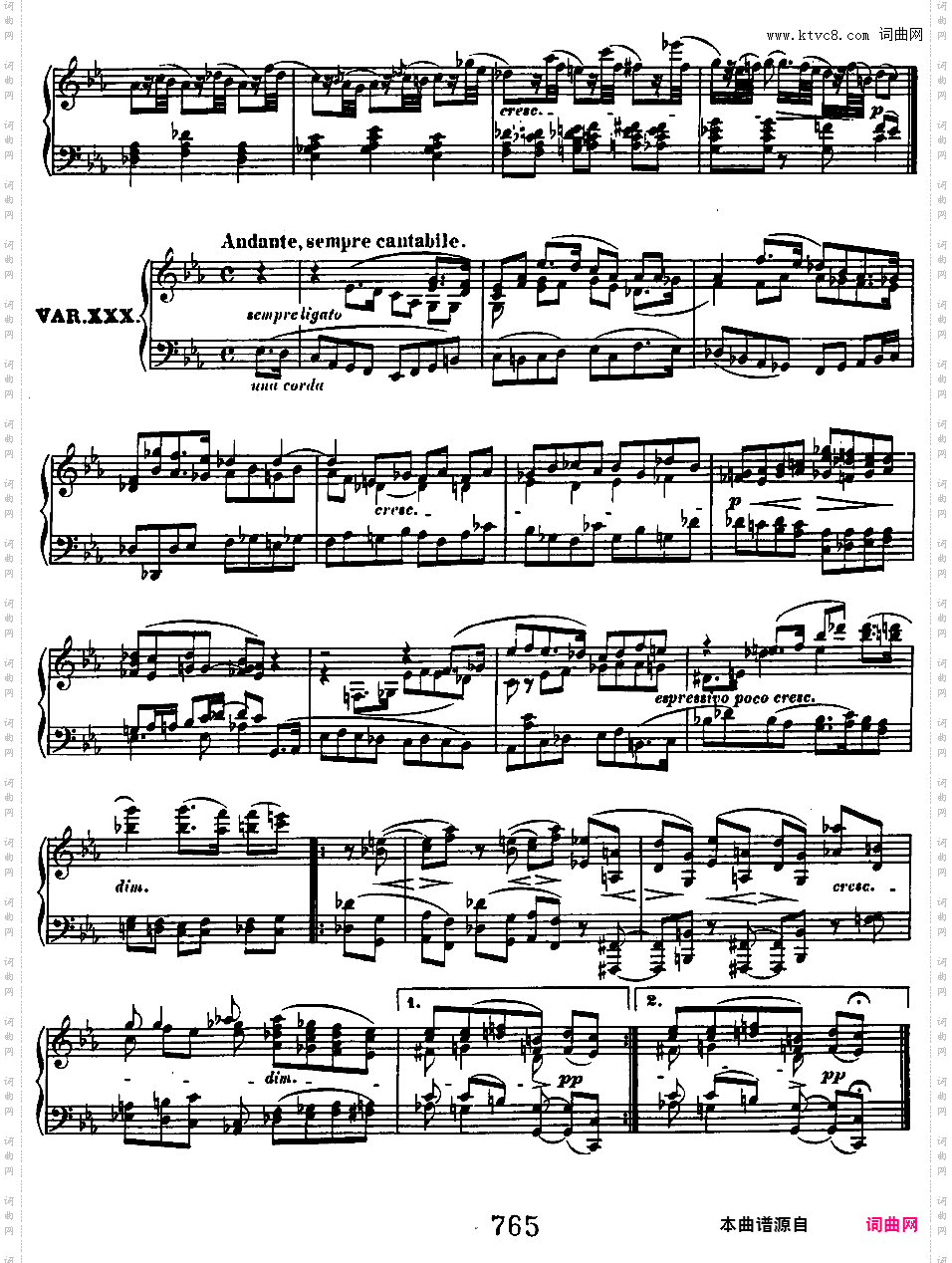 C大调狄亚贝利主题变奏曲 Diabelli Variations Op·120