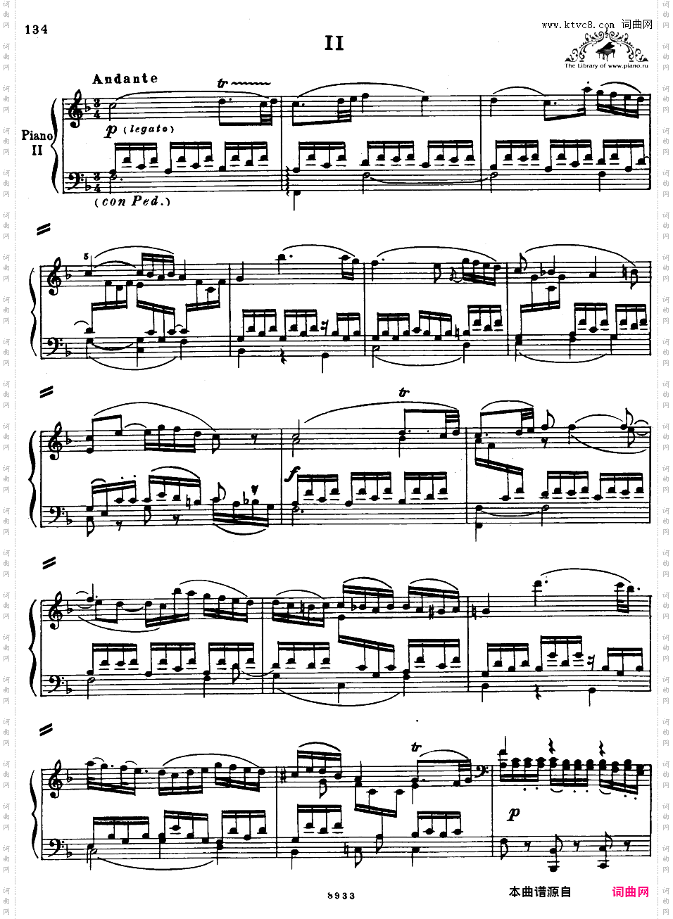 钢琴协奏曲全集 Piano ConcertosMozart - Concerto no 13 K 415 - 2 Piano