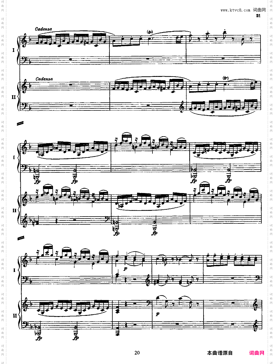 钢琴协奏曲全集 Piano ConcertosMozart - Concerto no 7 K 242 - 2 Piano