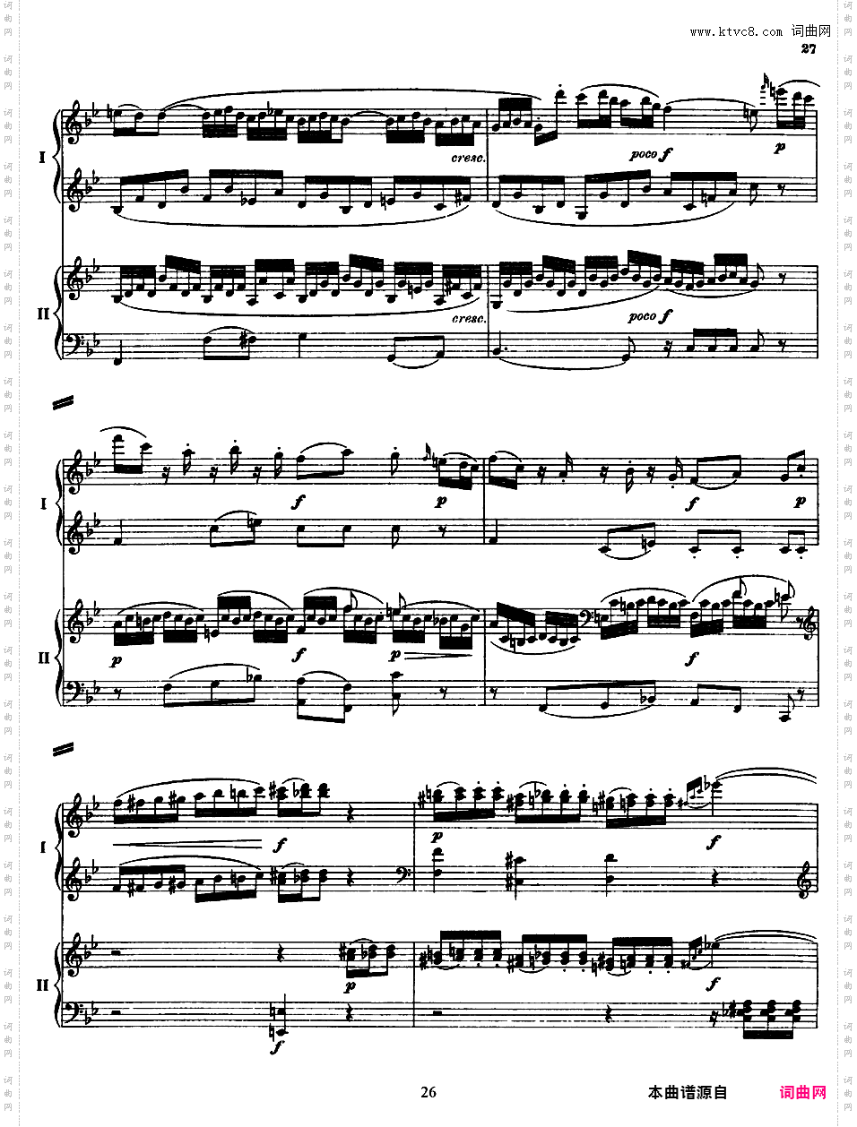 钢琴协奏曲全集 Piano ConcertosMozart - Concerto no 7 K 242 - 2 Piano