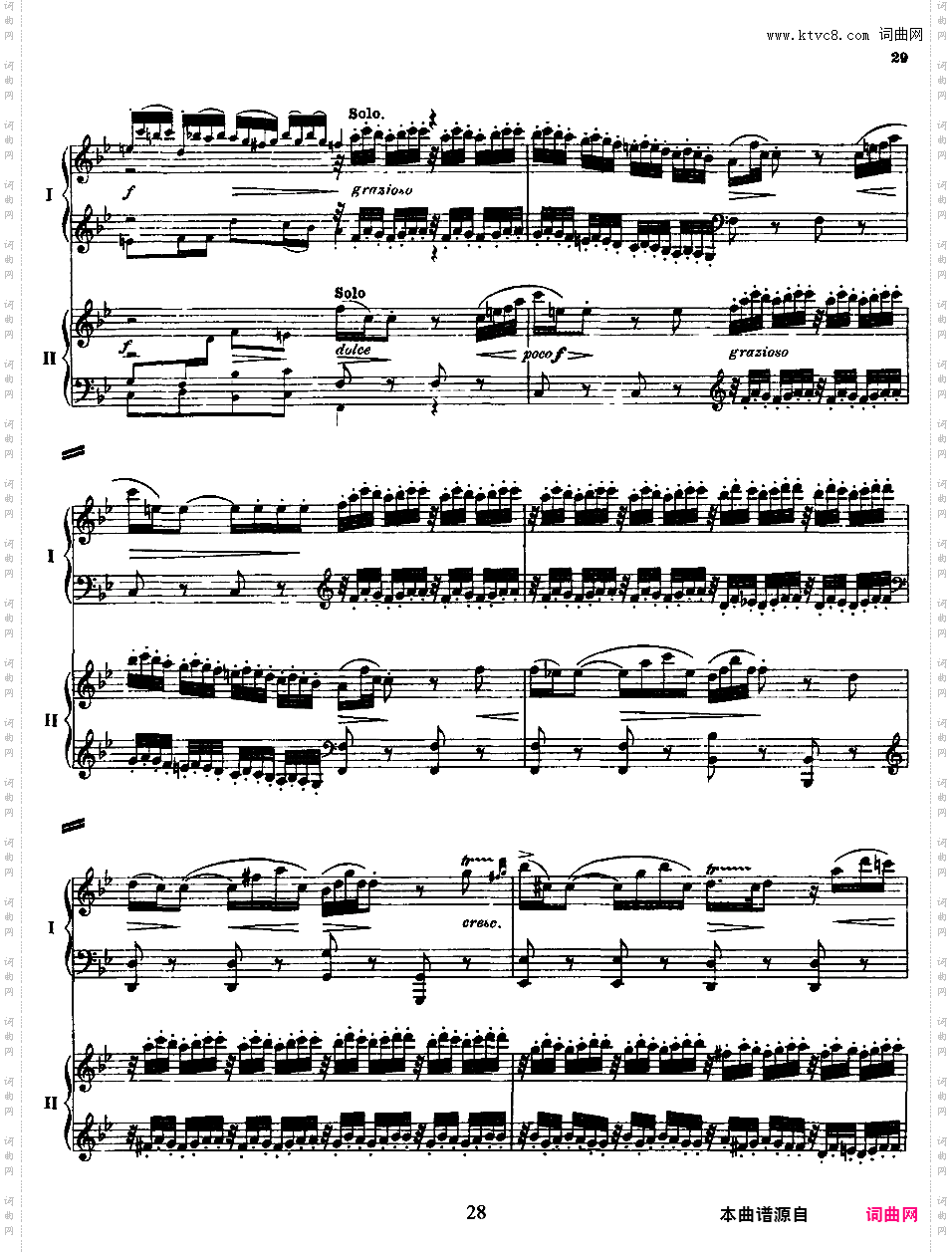 钢琴协奏曲全集 Piano ConcertosMozart - Concerto no 7 K 242 - 2 Piano