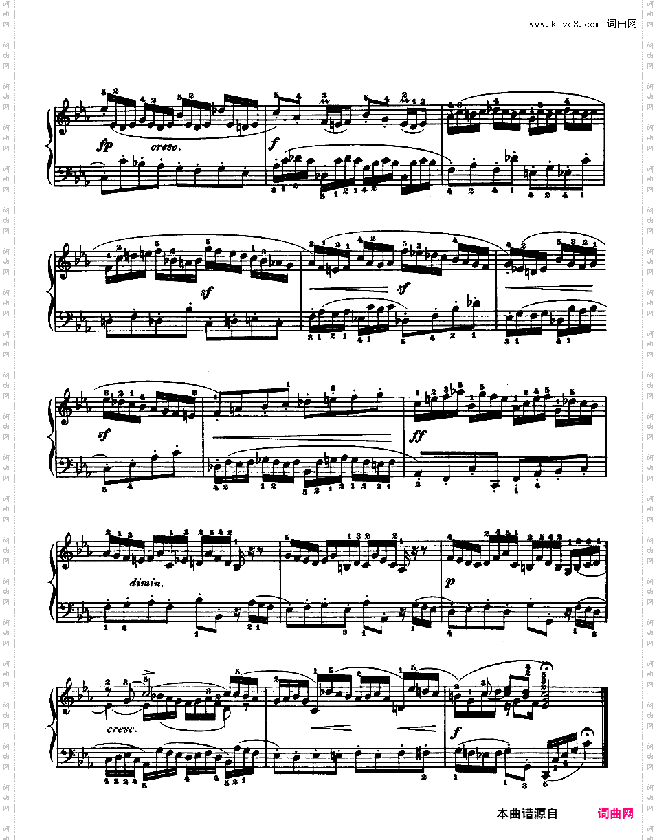 《平均律钢琴曲集第二卷》The Well Tempered ClavierPrelude & Fugue 02