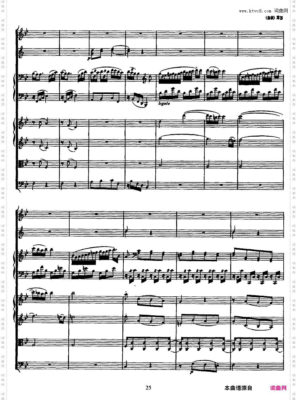 钢琴协奏曲全集 Piano ConcertosMozart - Concerto no 2 K 39 - Full Score