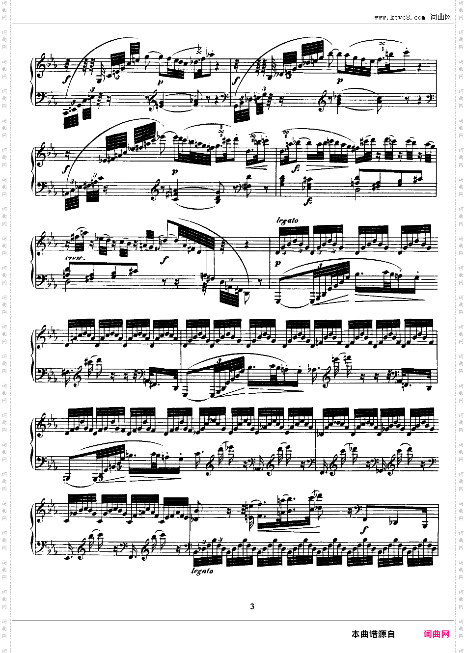 c小调幻想曲 Fantasy in c Minor K·396/385f