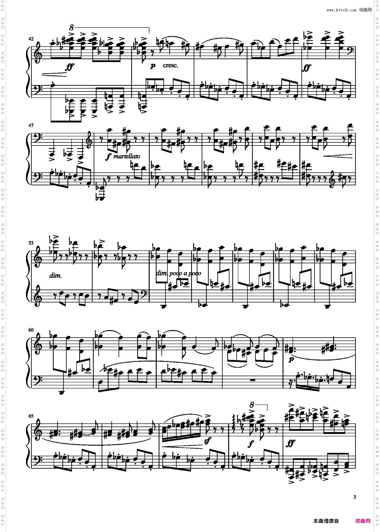 gargoyles op29 奇雕异石 第一乐章