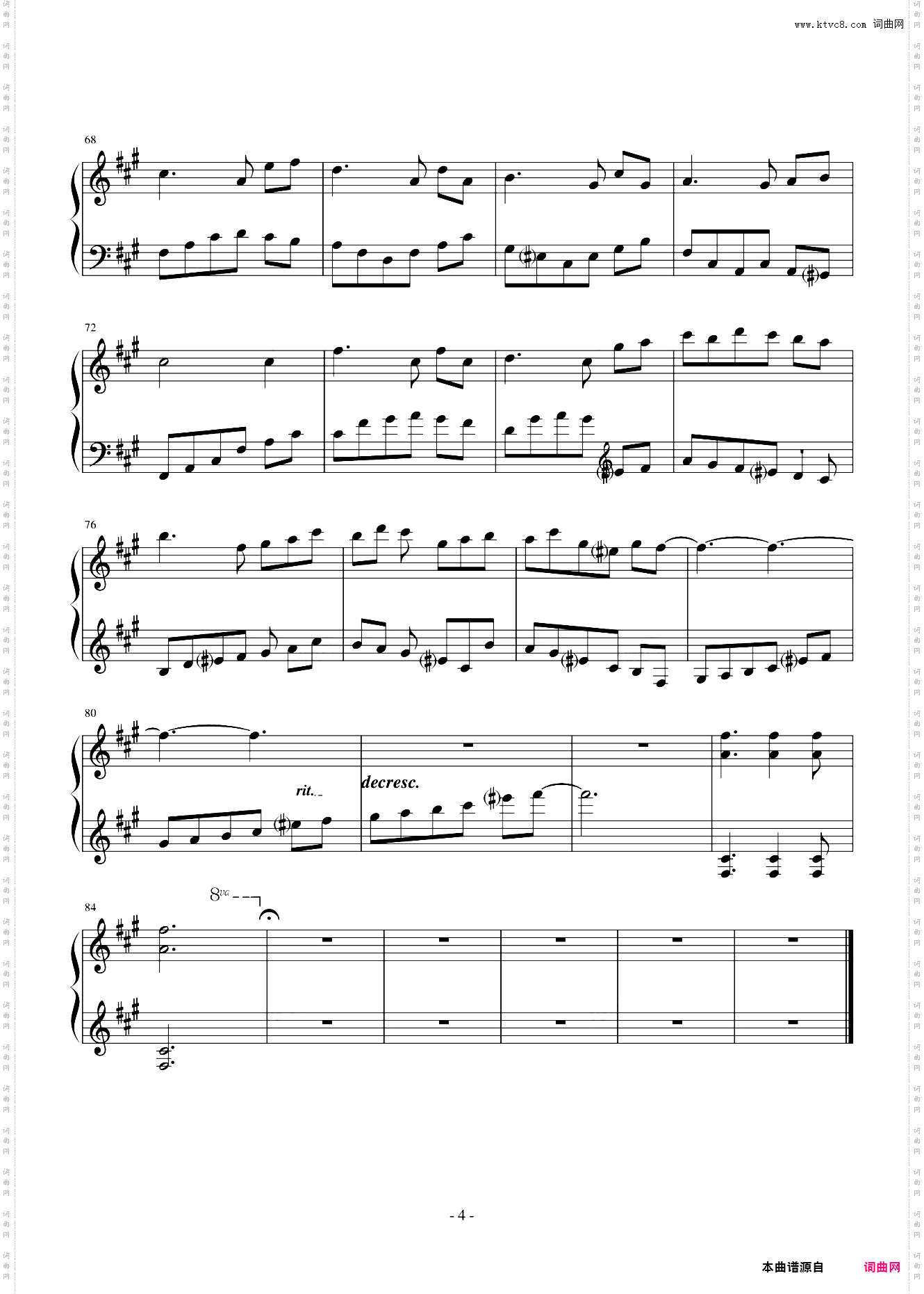 Rondo in A Major