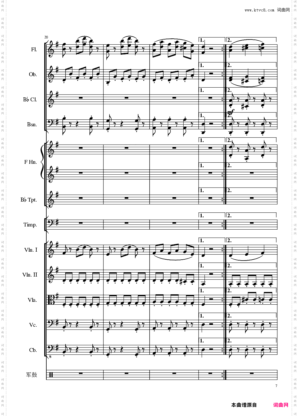 4_Contredanse_for_Chamber_Orchestra,_Op·120 No·4