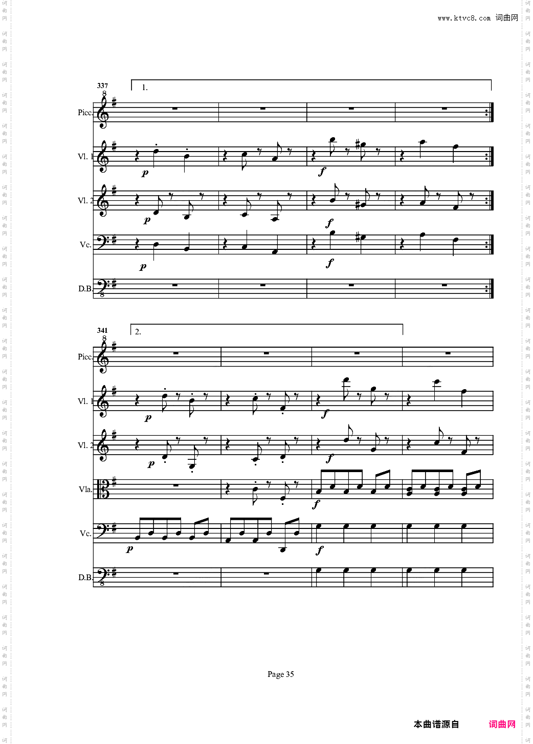奏鸣曲之交响第25首-Ⅰ