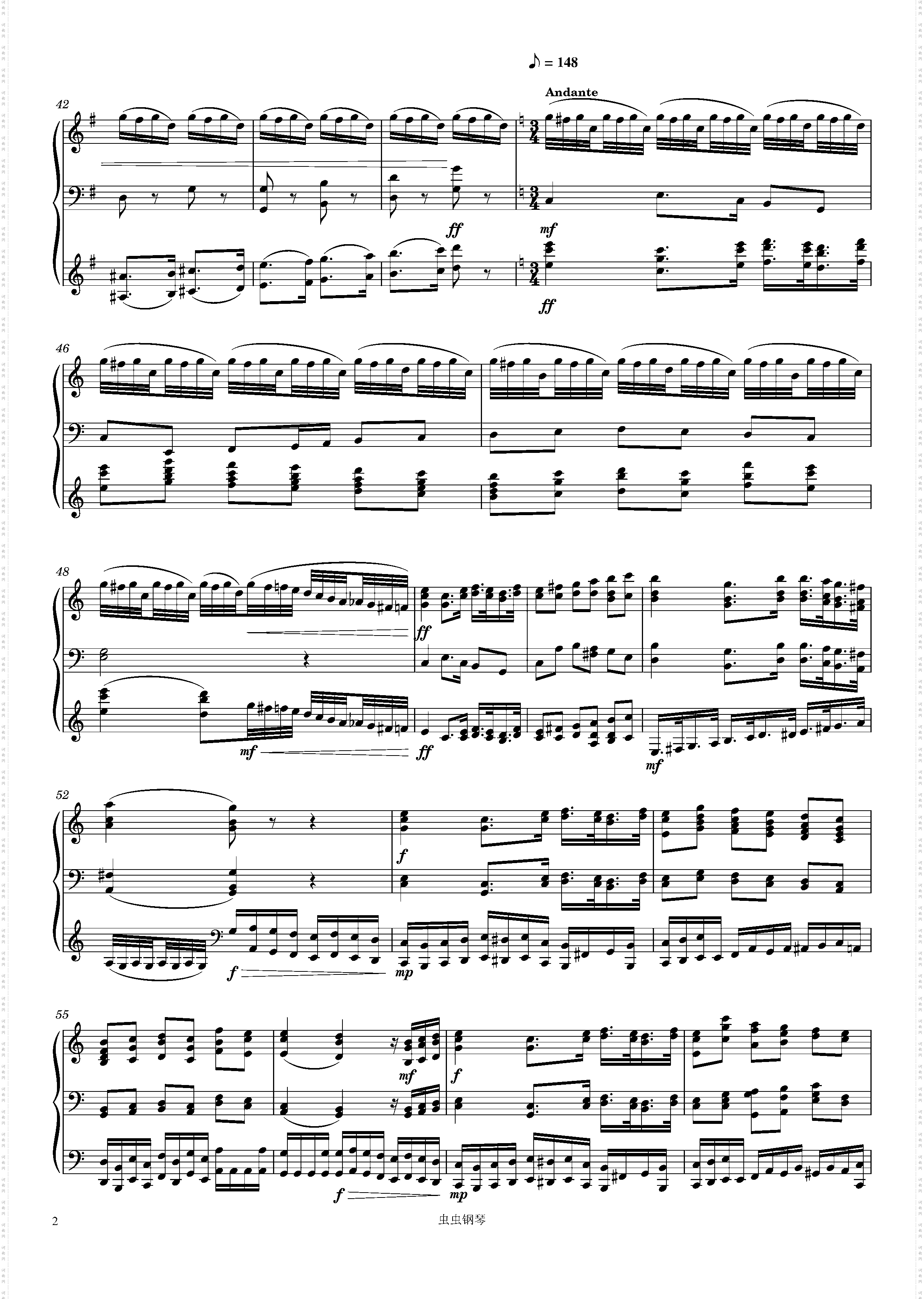 The Nutcracker, 3· Children Gallop and Entry of the parents Piano