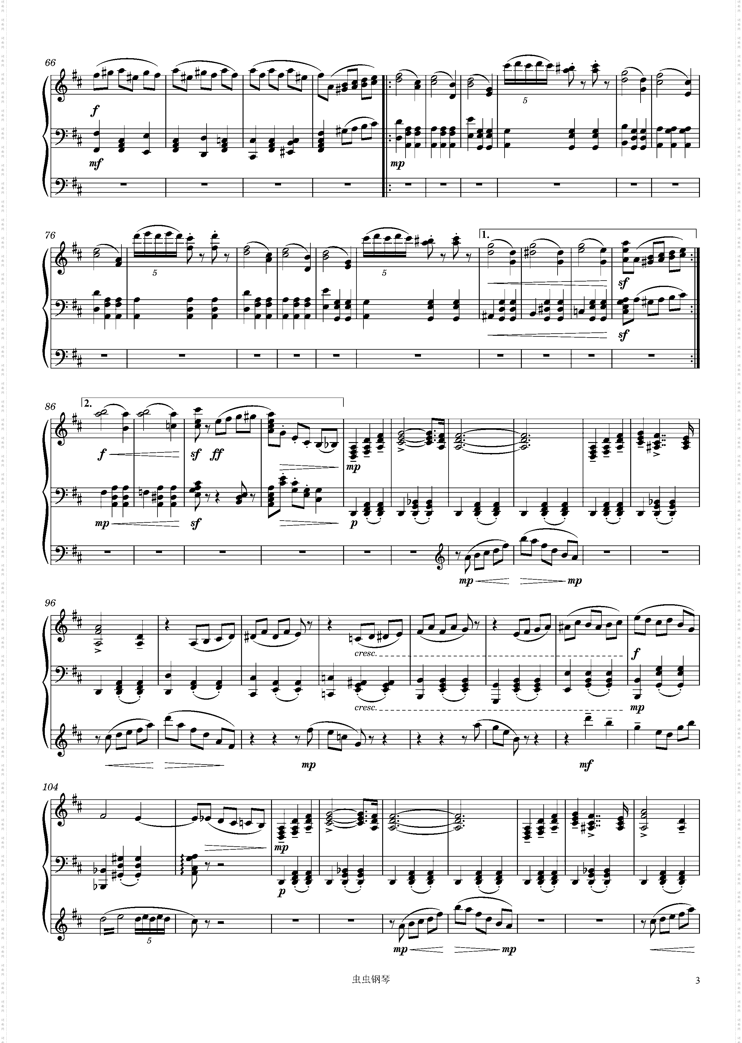 The Nutcracker, 13· Waltz of the Flowers Piano