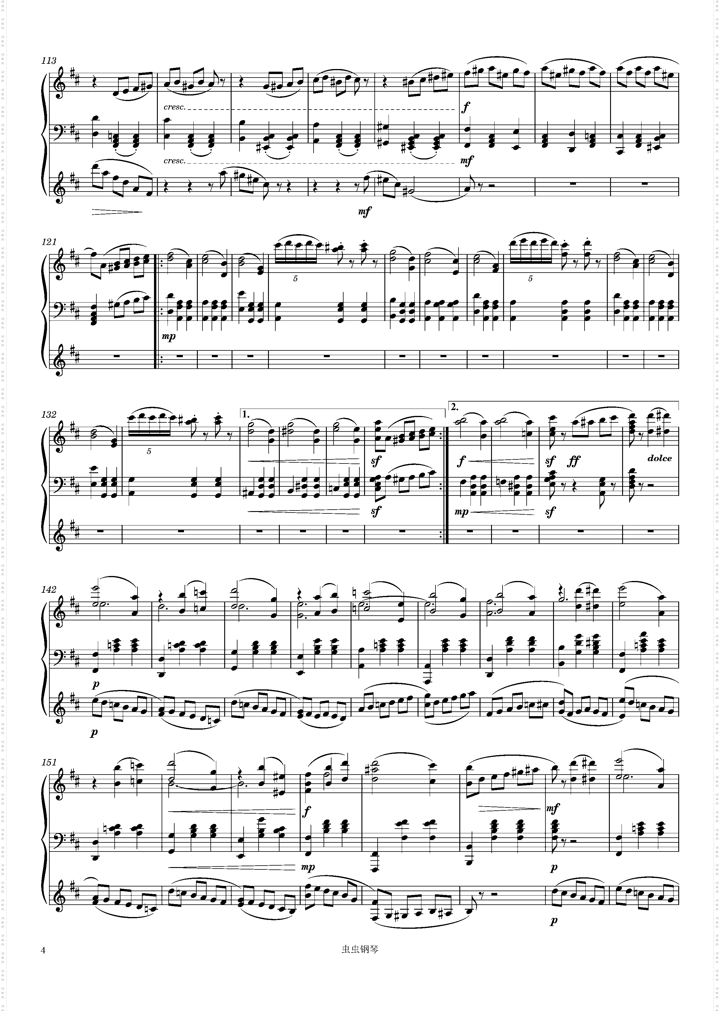 The Nutcracker, 13· Waltz of the Flowers Piano