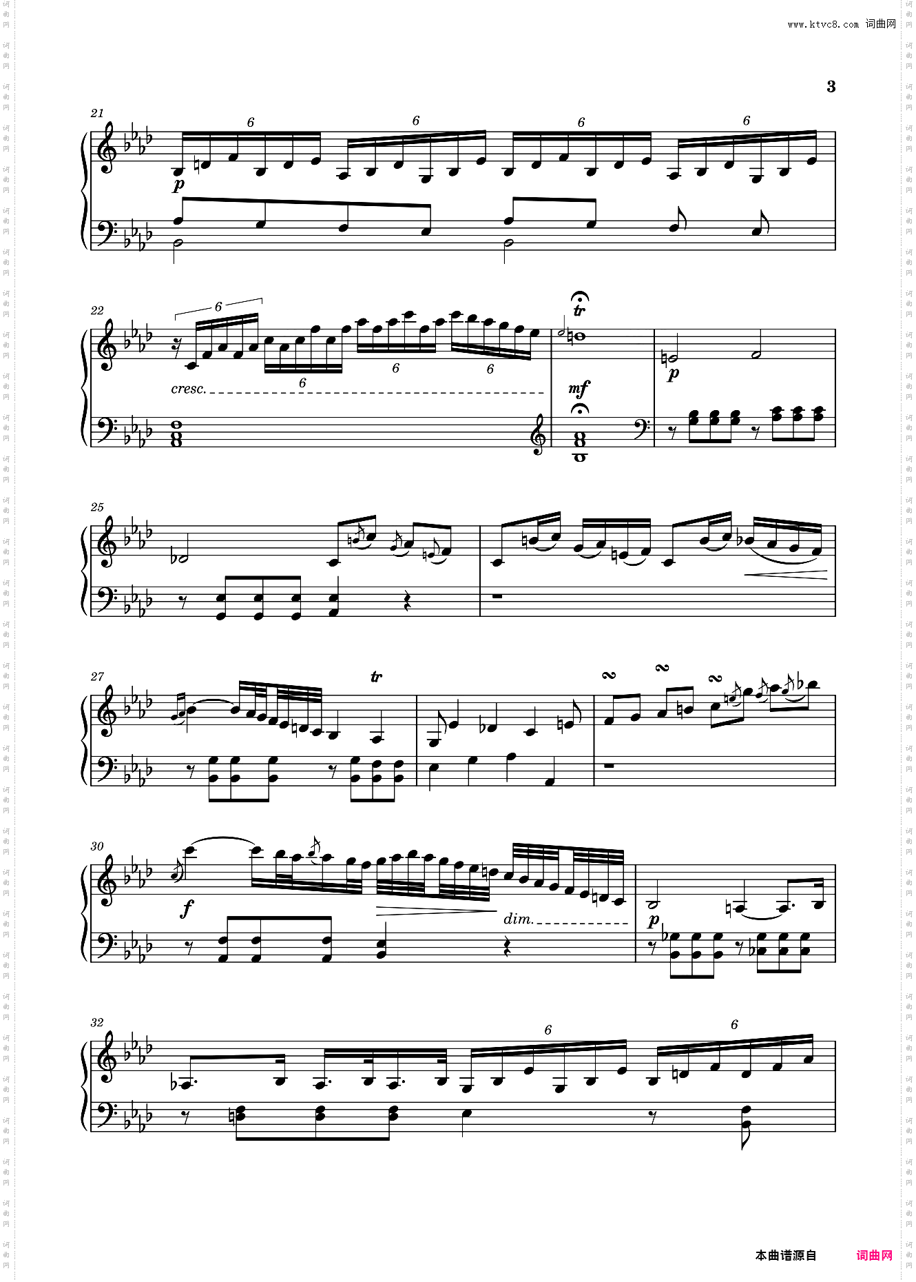 海顿降A大调奏鸣曲 XVI:46