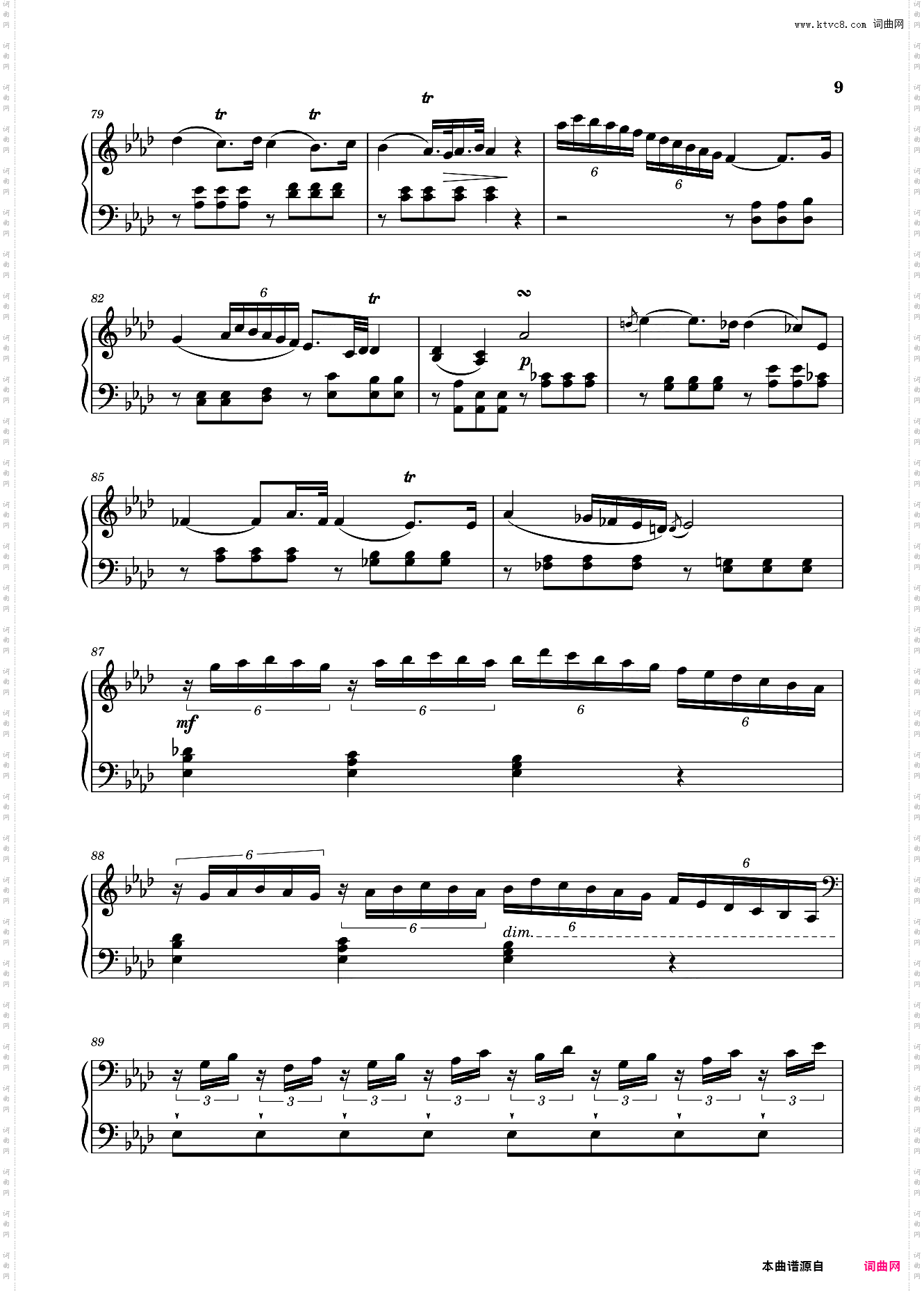 海顿降A大调奏鸣曲 XVI:46