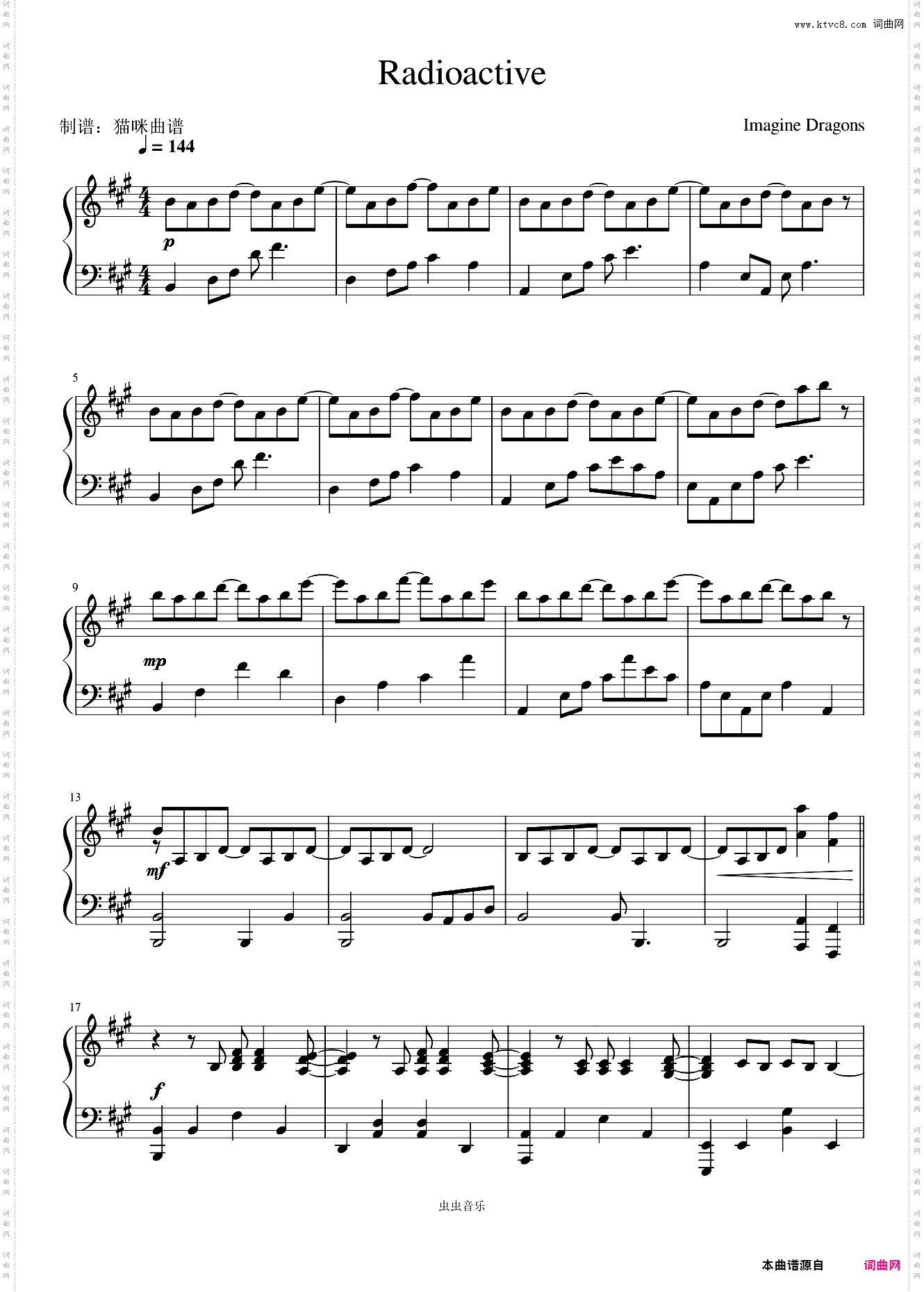 Radioactive——Imagine Dragons