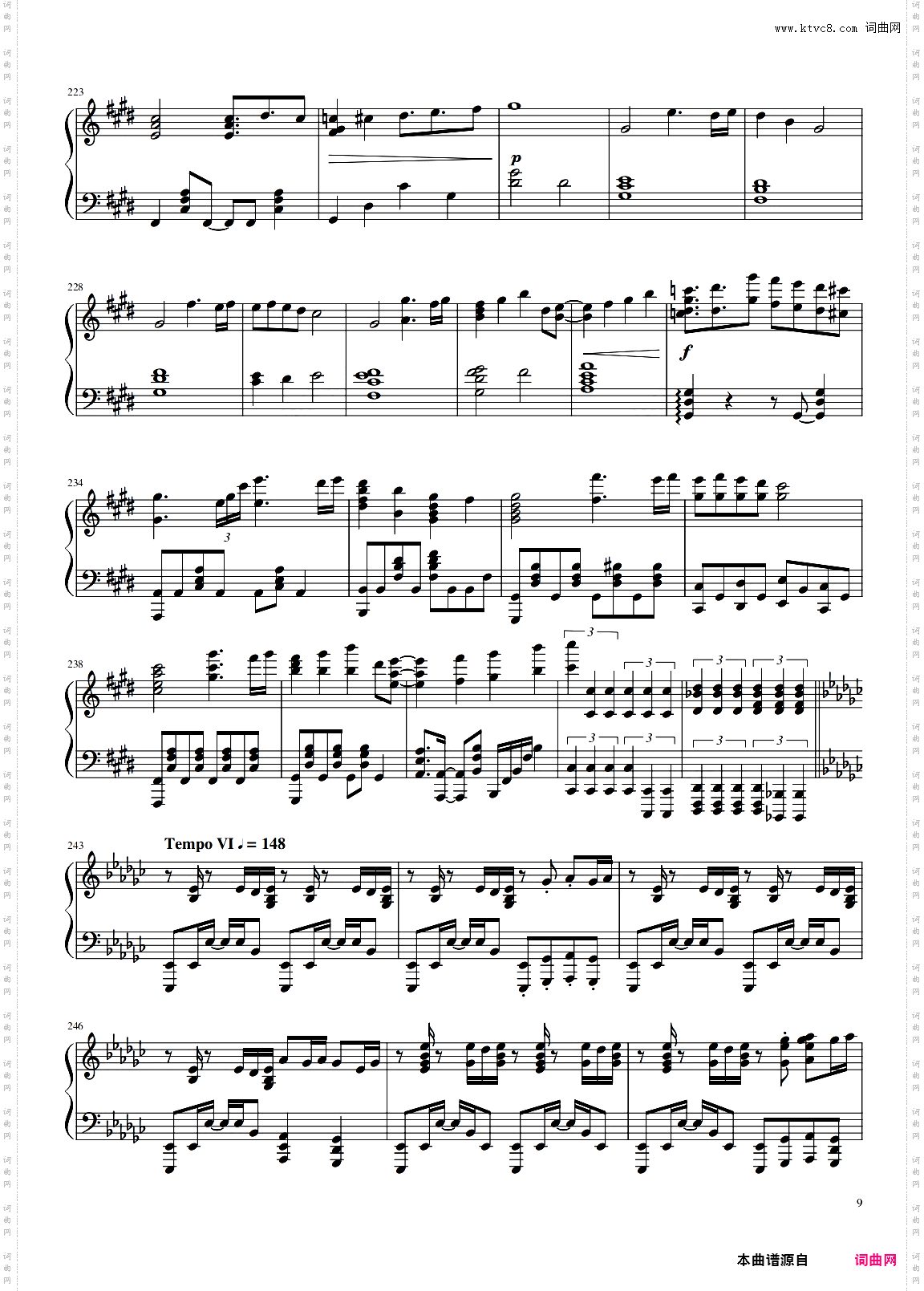 【Animenz东方组曲02】Touhou Medley 免费谱