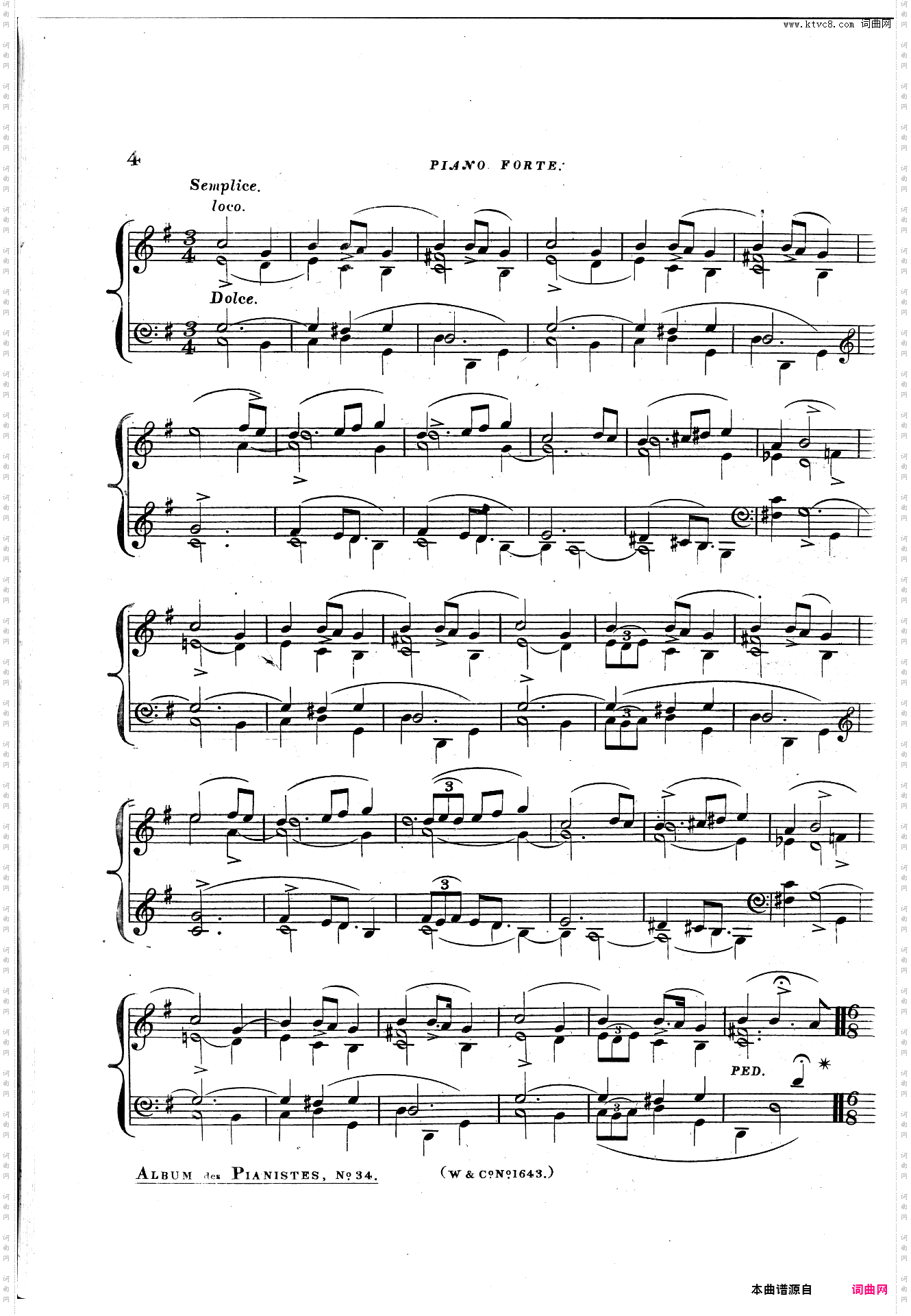 Grande Polonaise Brillante in E-flat major, Op· 22降E大调平静的行板与华丽的大波兰舞曲,作品22