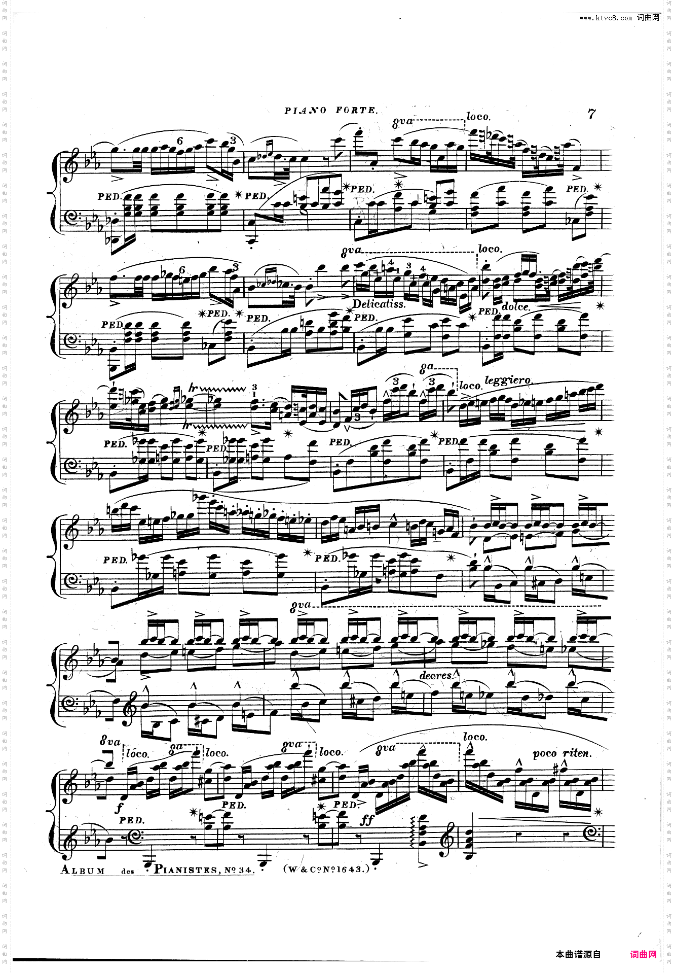 Grande Polonaise Brillante in E-flat major, Op· 22降E大调平静的行板与华丽的大波兰舞曲,作品22