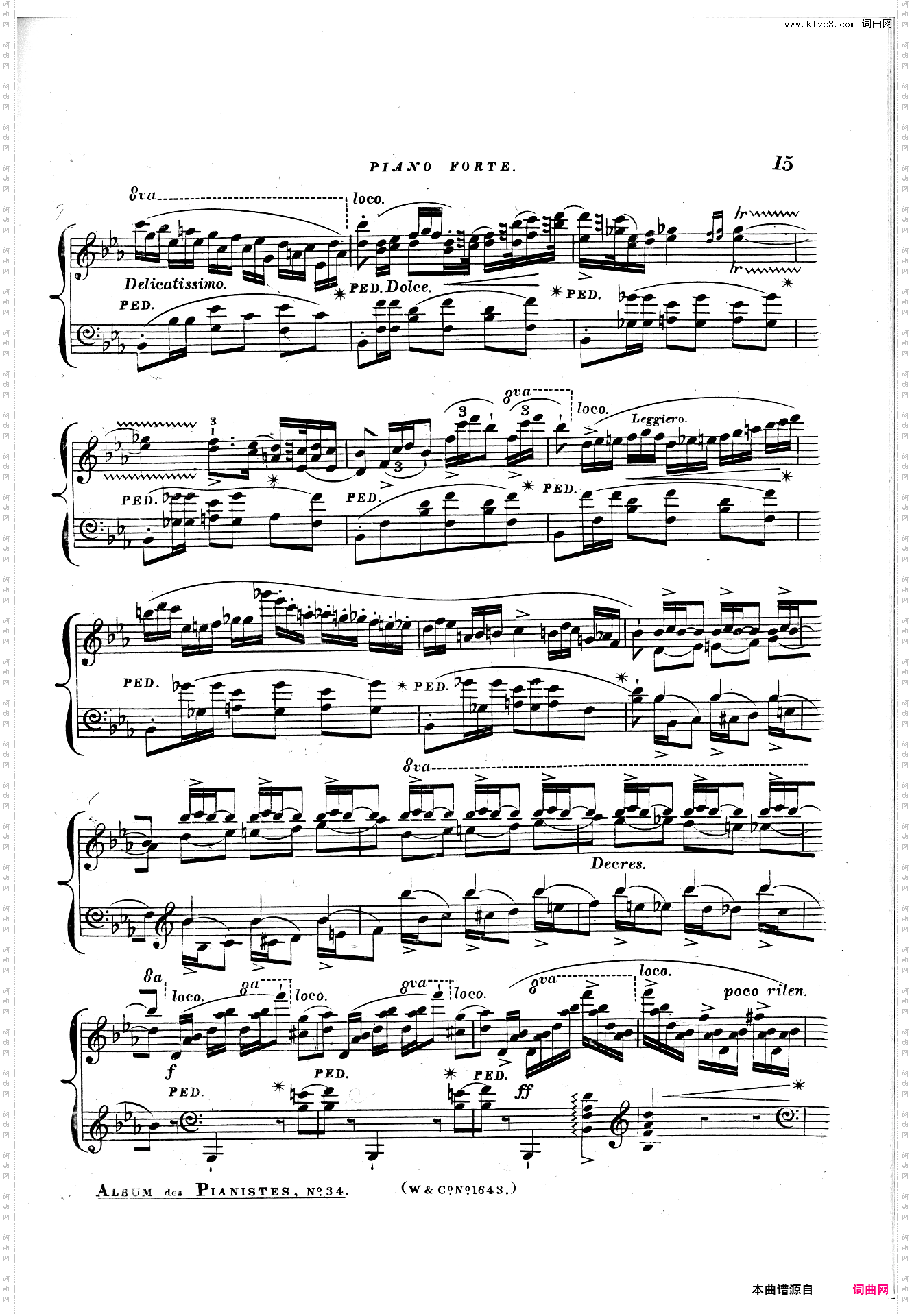 Grande Polonaise Brillante in E-flat major, Op· 22降E大调平静的行板与华丽的大波兰舞曲,作品22