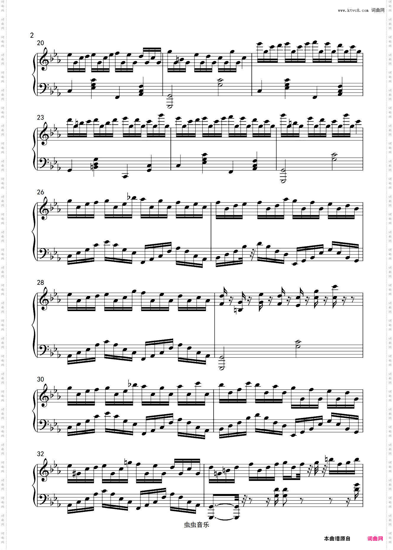 超好听-克罗地亚狂想曲 【精品钢琴独奏】