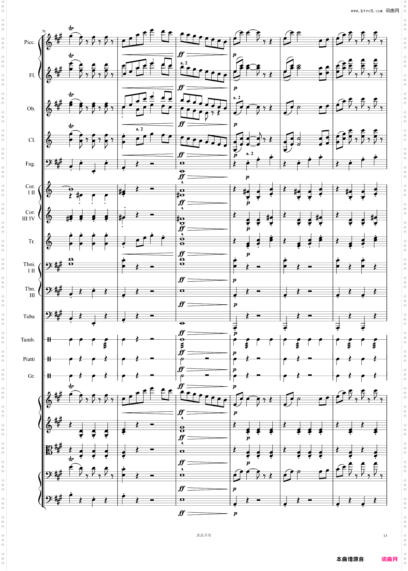 《Radetzky March》拉德斯基进行曲Op·228—— Johann Strauss Sr·-老约翰·施特劳斯 【奥】
