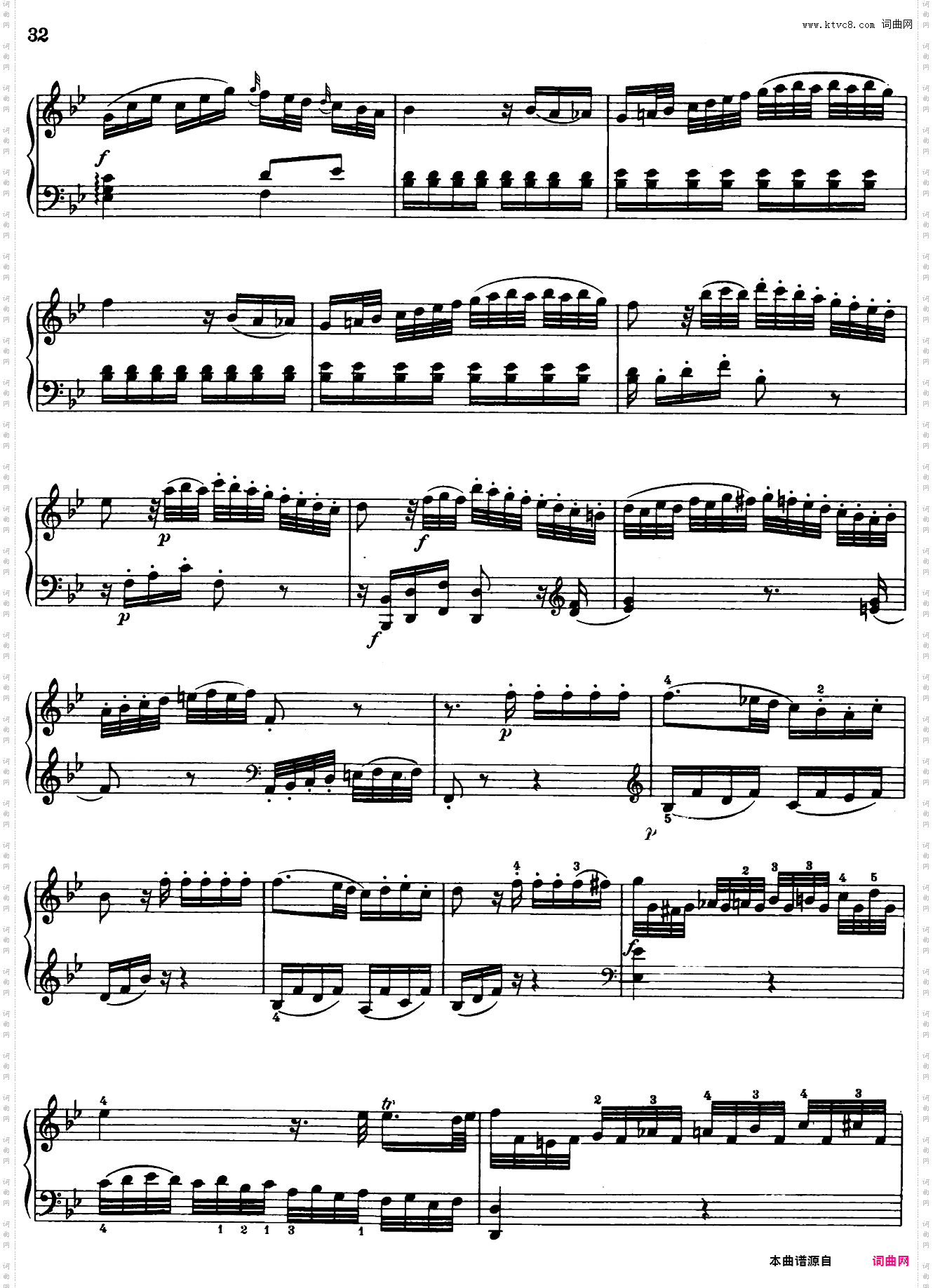 Sonata in bB Major No·3 K·281