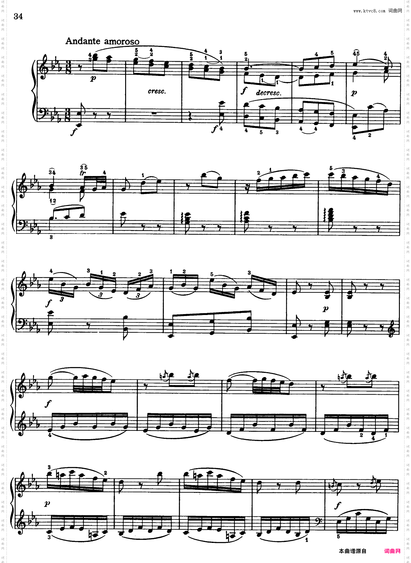 Sonata in bB Major No·3 K·281