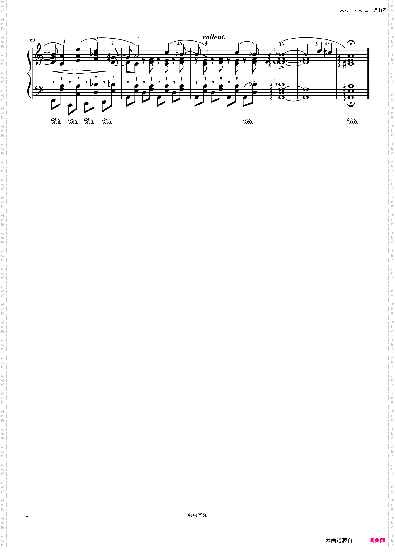 Etudes, Op·25 No·4 in A minor-Chopin 肖邦练习曲 肖邦a小调练习曲 作品25第4首第4号