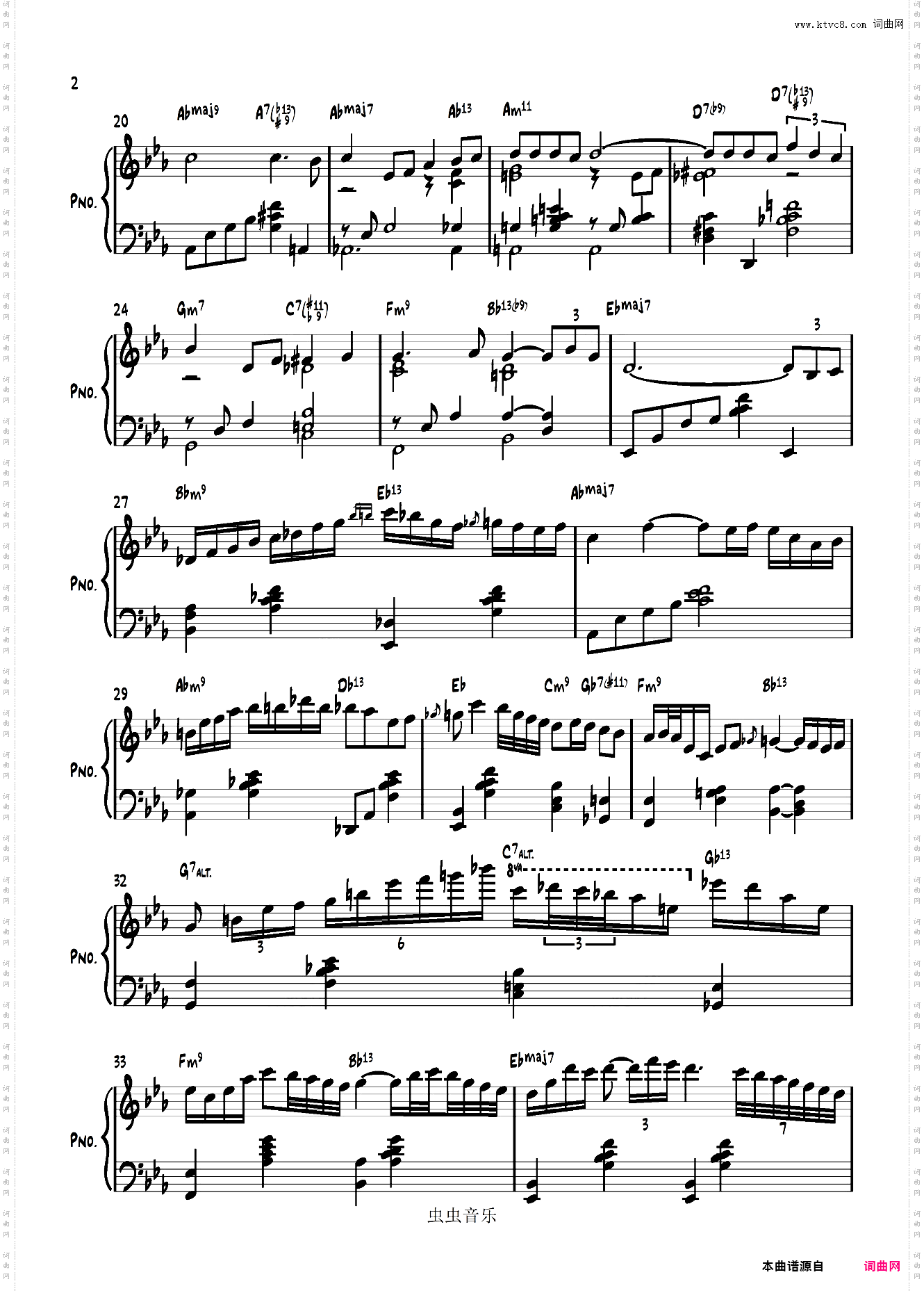 Misty【爵士钢琴独奏】