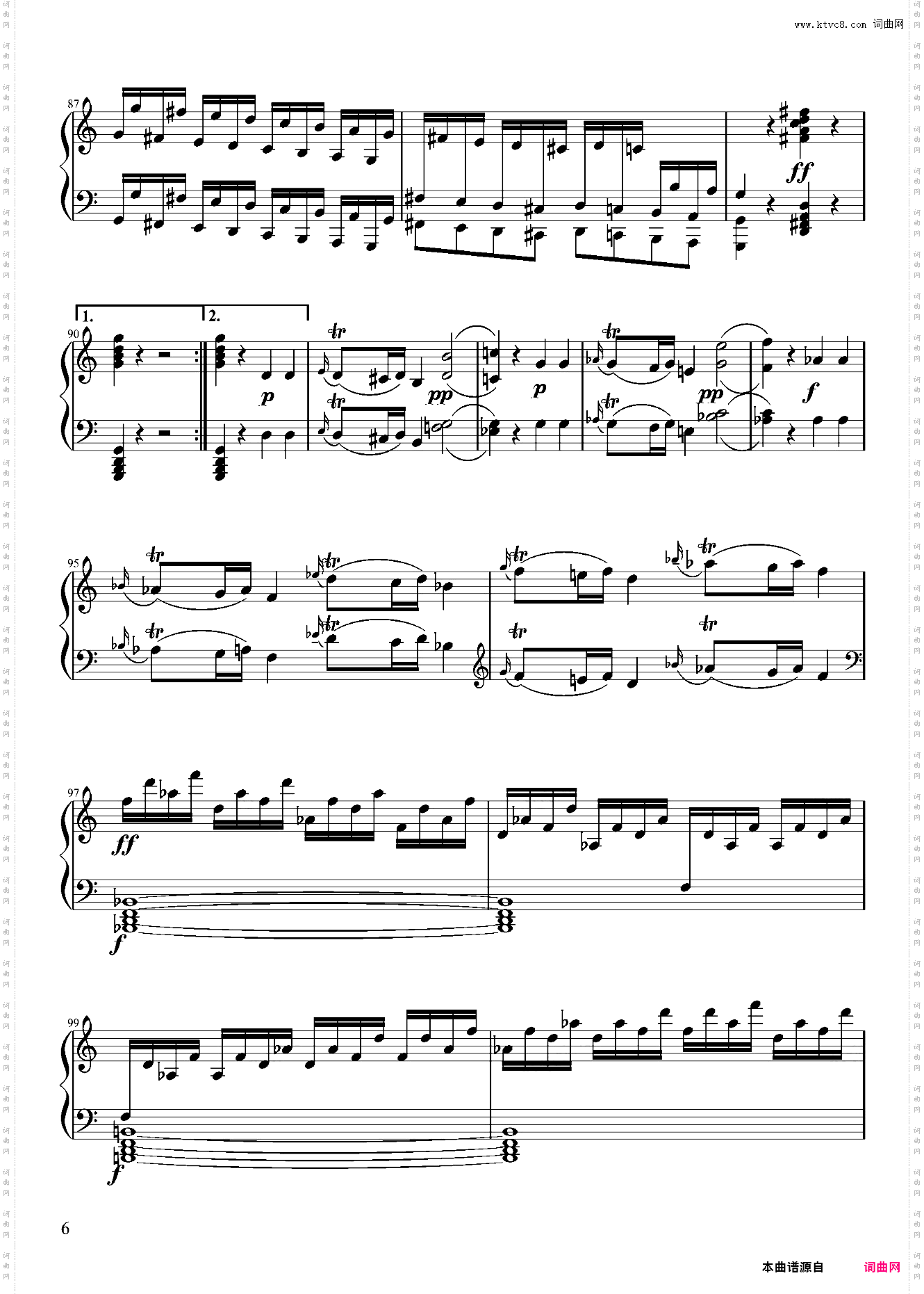 贝多芬第三钢琴奏鸣曲第一乐章——Op·2-No·3