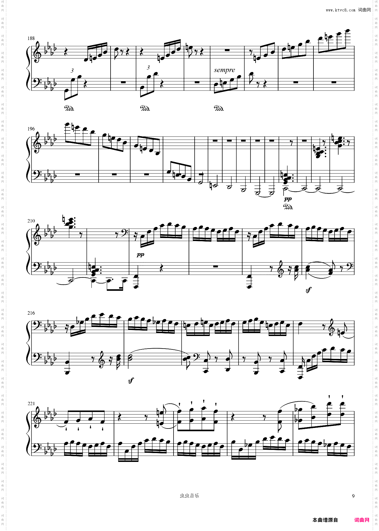 贝多芬热情奏鸣曲第三乐章 No·23, Op·57