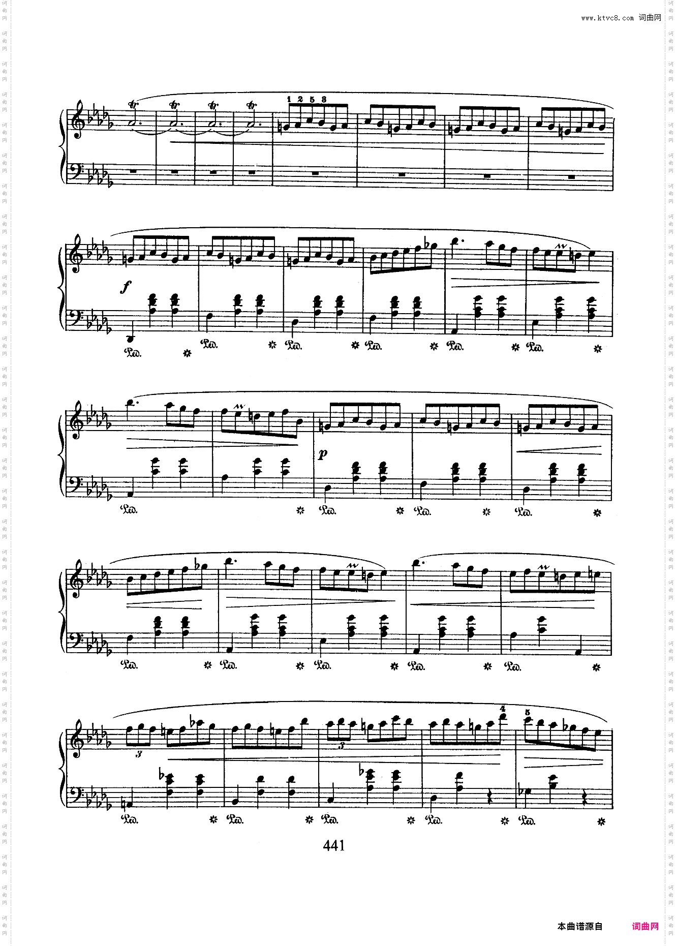 肖邦“小狗”圆舞曲 Chopin Walts in Db, Op·64, No·1