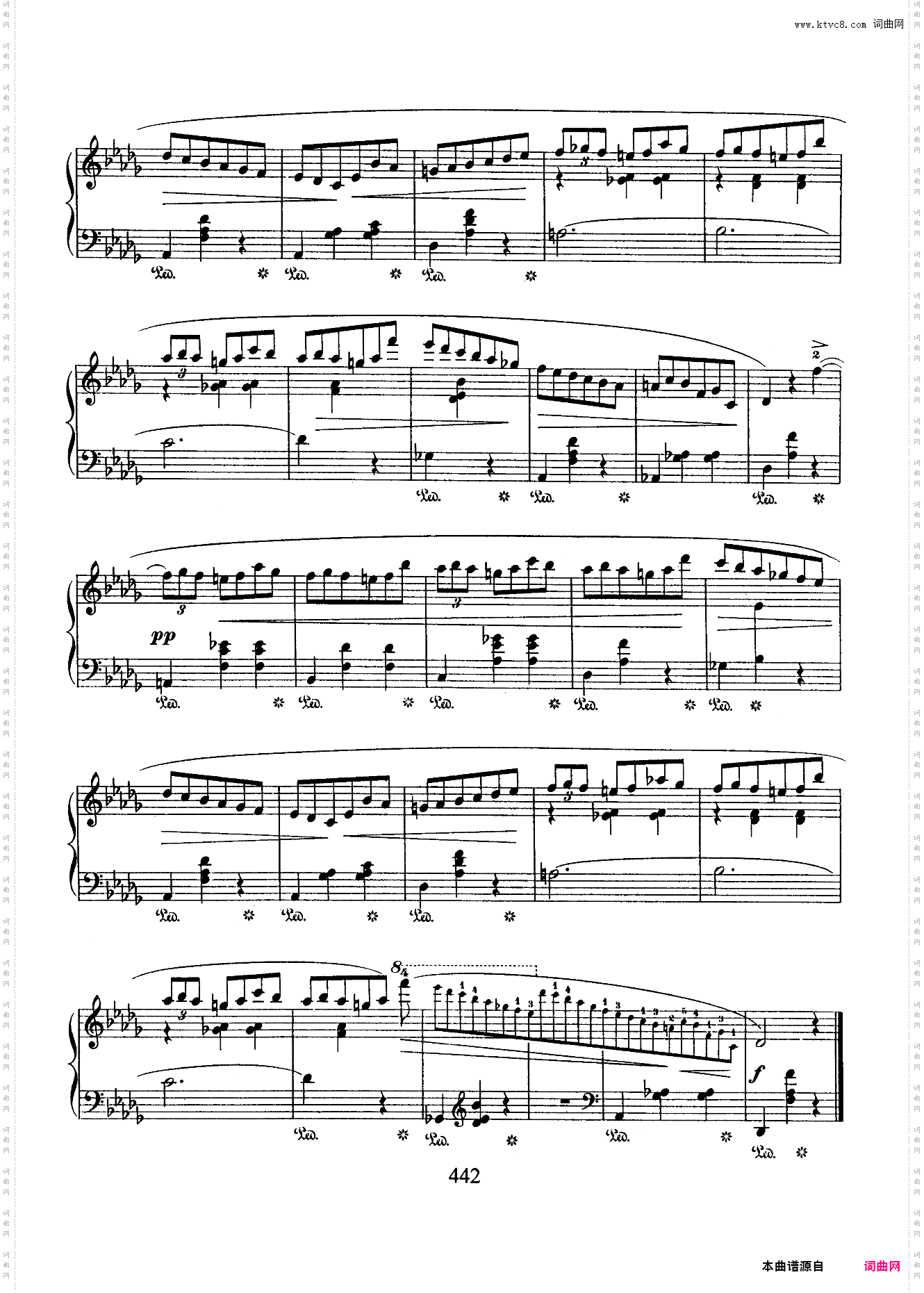 肖邦“小狗”圆舞曲 Chopin Walts in Db, Op·64, No·1