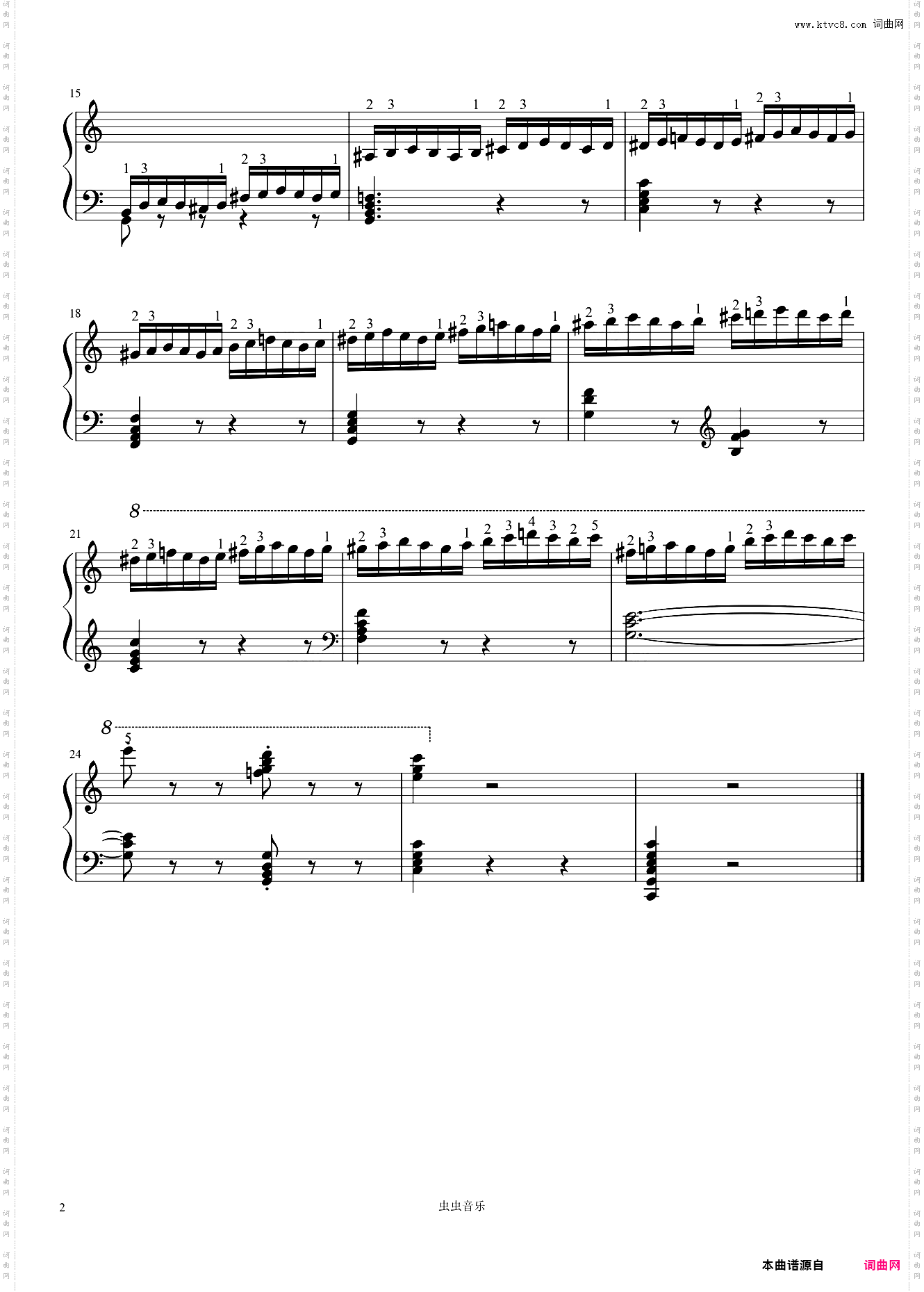 Op· 299-No· 4——车尔尼《钢琴快速练习曲》