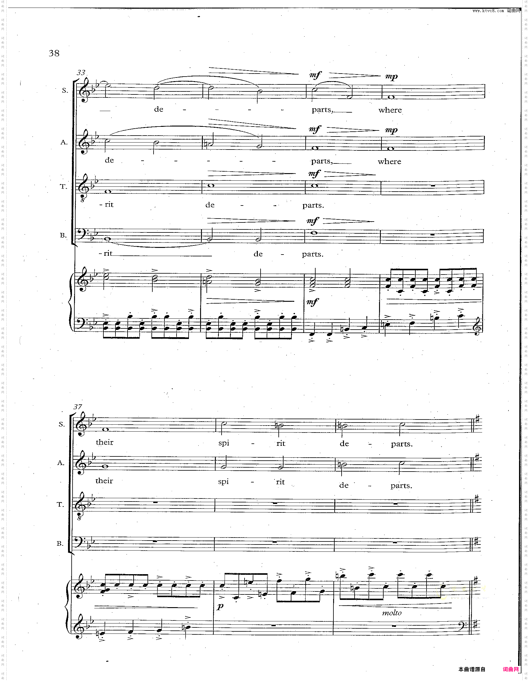 From Heaven Distilled a Clemency合唱谱Triptych III