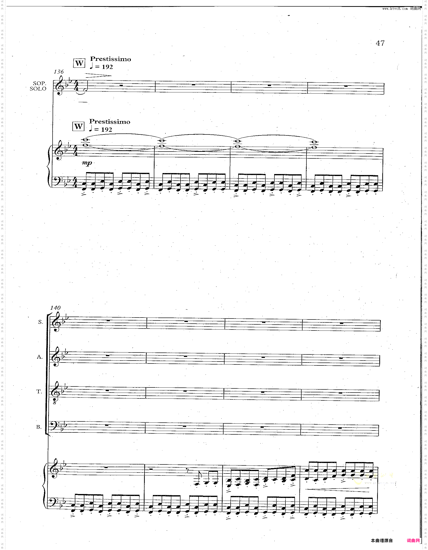 From Heaven Distilled a Clemency合唱谱Triptych III