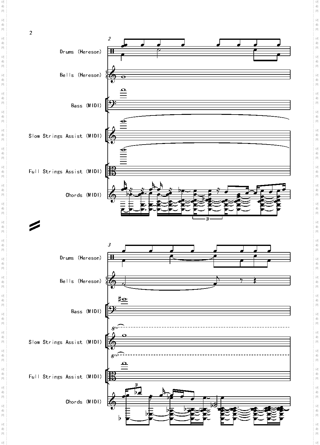 【娜娜】斩·赤红之瞳ED1 震撼总谱