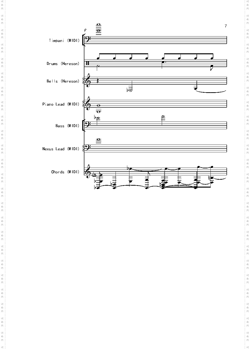 【娜娜】斩·赤红之瞳ED1 震撼总谱