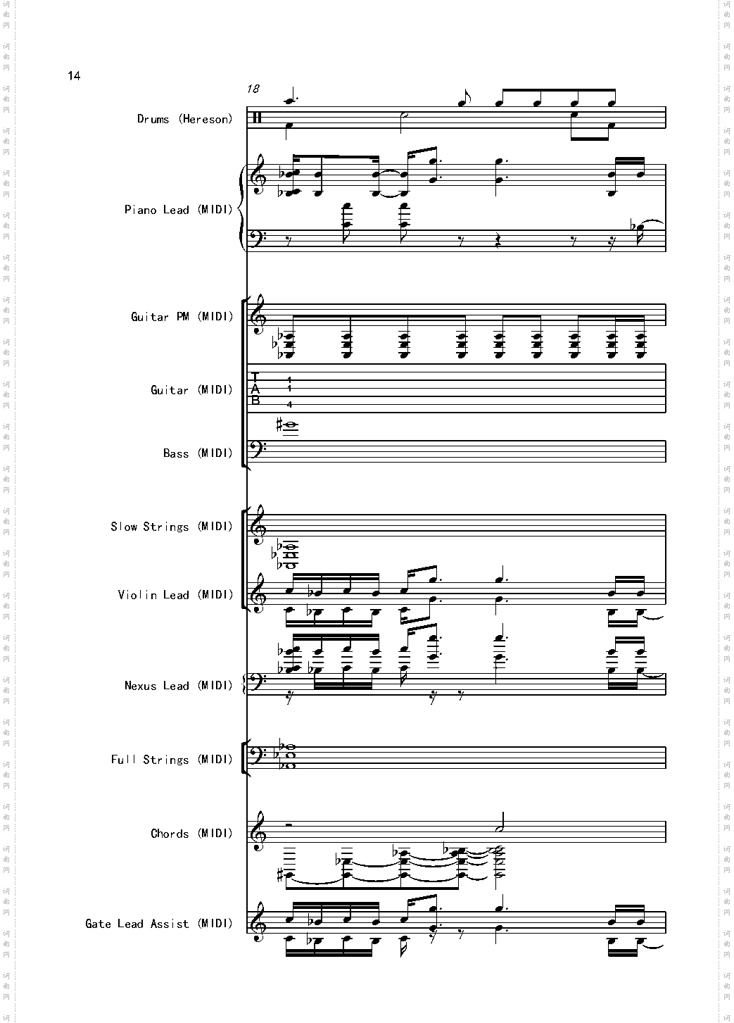 【娜娜】斩·赤红之瞳ED1 震撼总谱