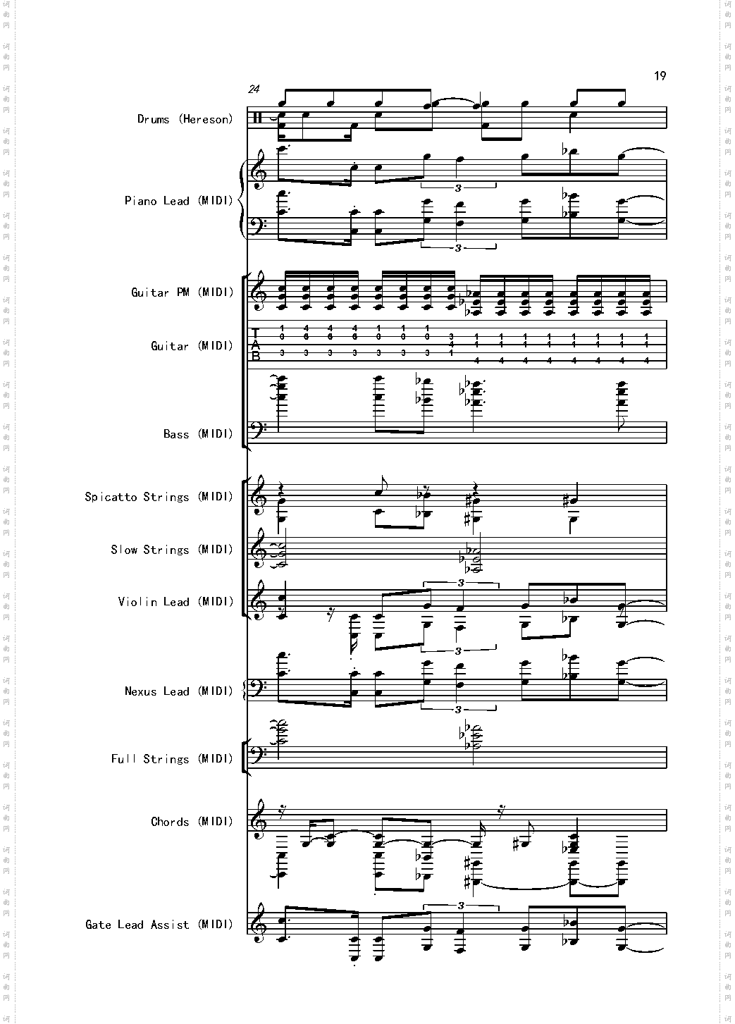 【娜娜】斩·赤红之瞳ED1 震撼总谱