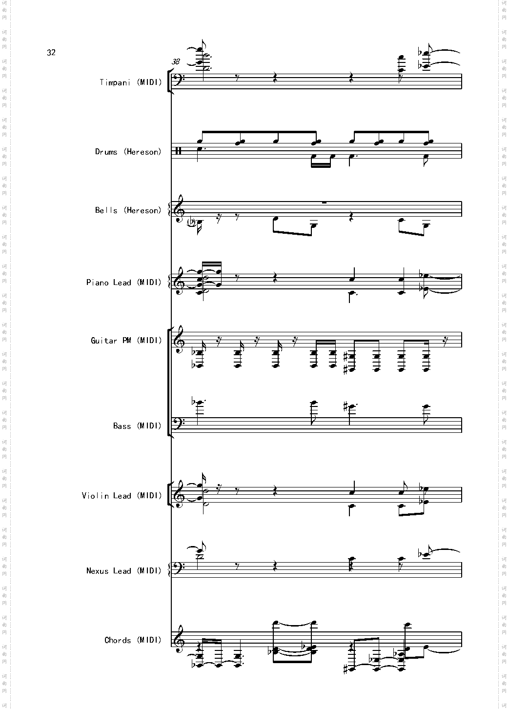 【娜娜】斩·赤红之瞳ED1 震撼总谱