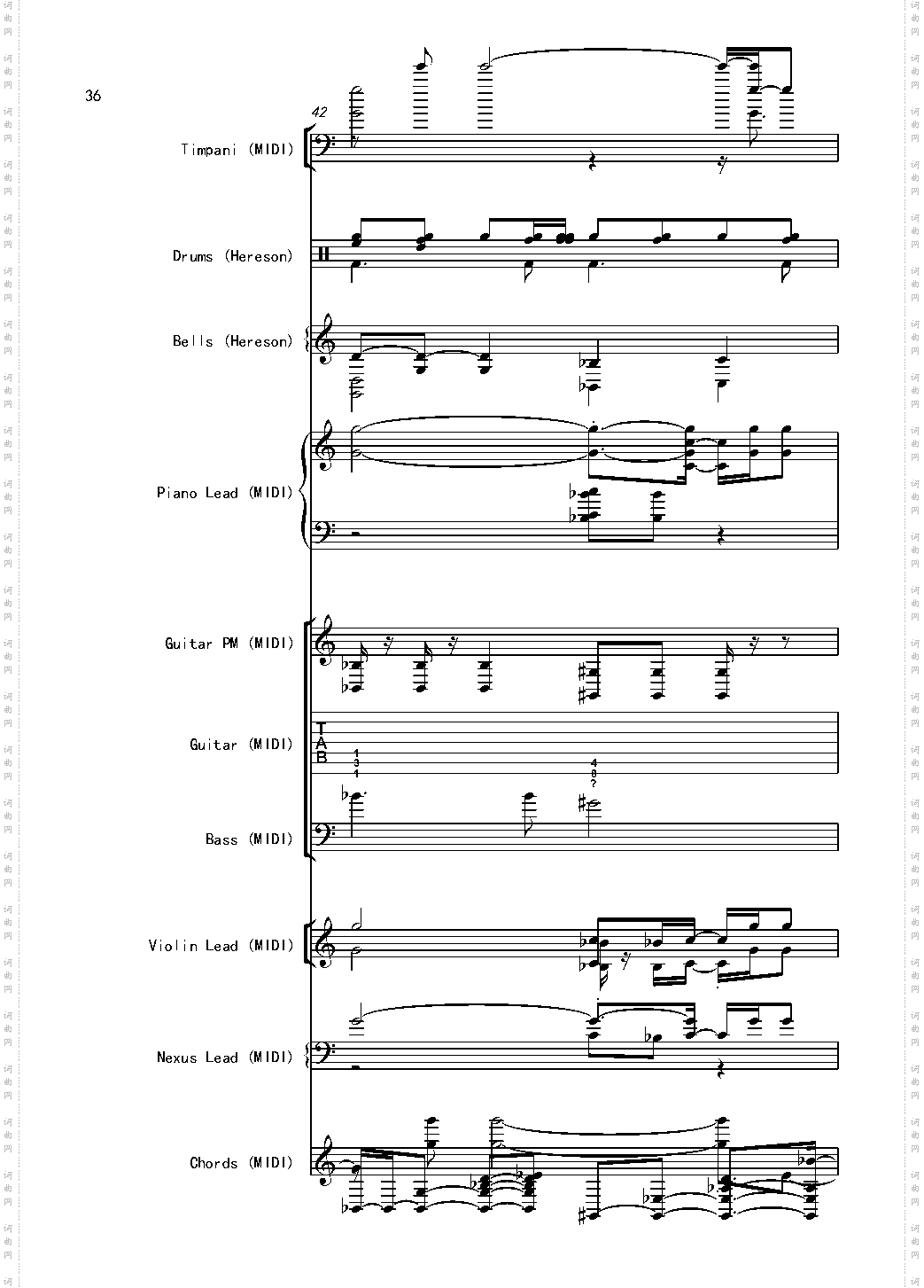 【娜娜】斩·赤红之瞳ED1 震撼总谱