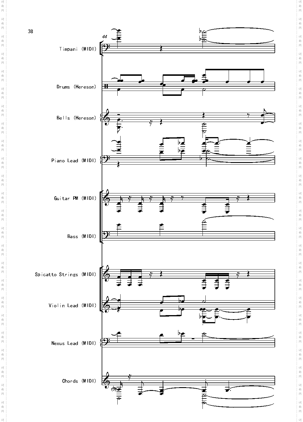 【娜娜】斩·赤红之瞳ED1 震撼总谱