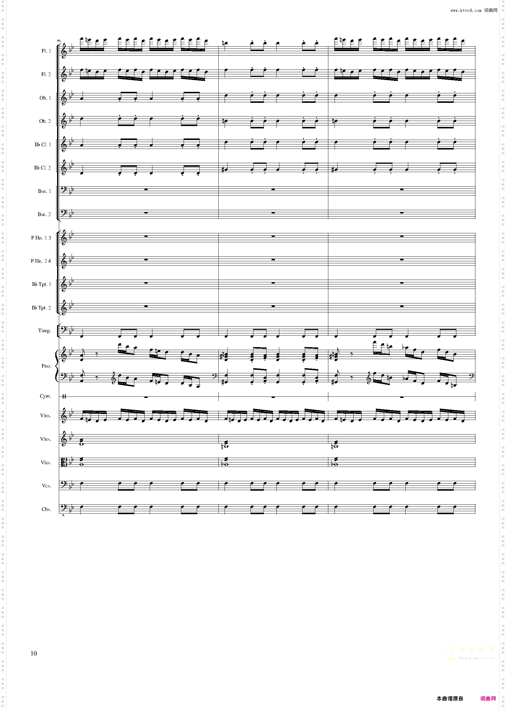 Piano Concerto No·8, Op·123 III·