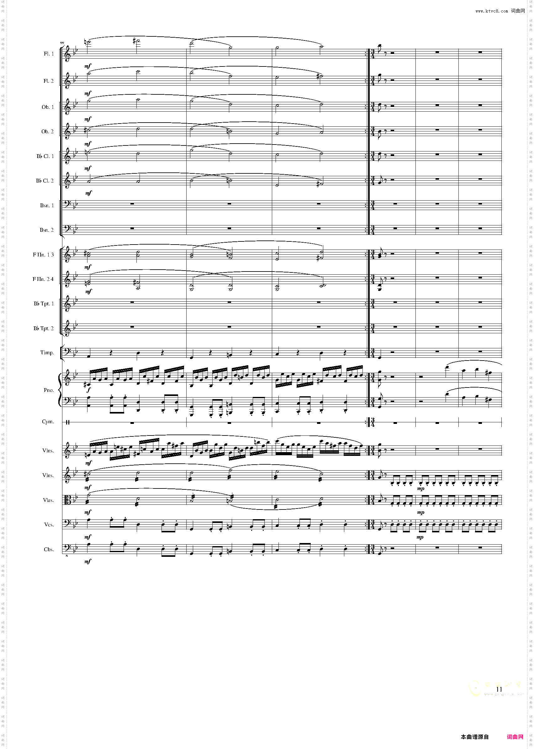 Piano Concerto No·8, Op·123 III·